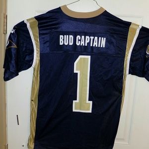 Puma St Louis Rams bud captain jersey sz large